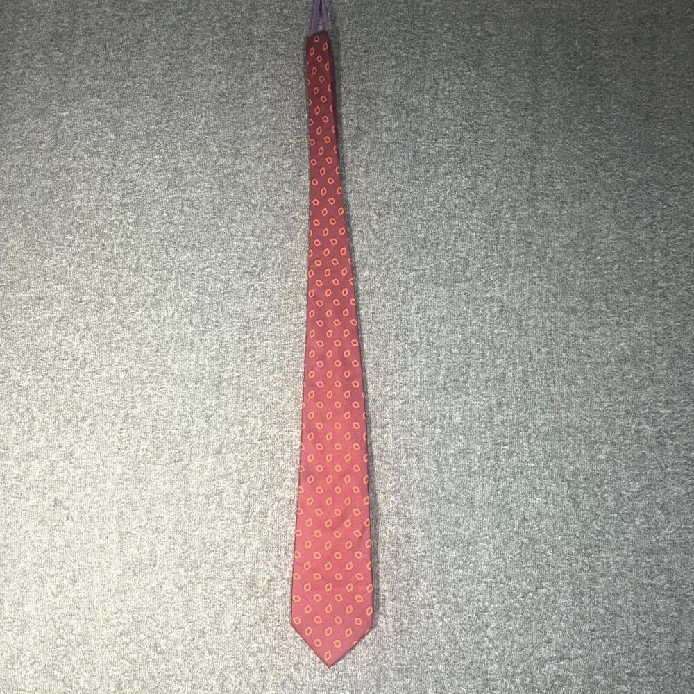NWT Brooks Brothers Makers Mens Neck Tie Paisley Red Work Career Geometric NEW